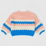 BILLIE BUBBLE KNIT JUMPER (TULIP LAKE)