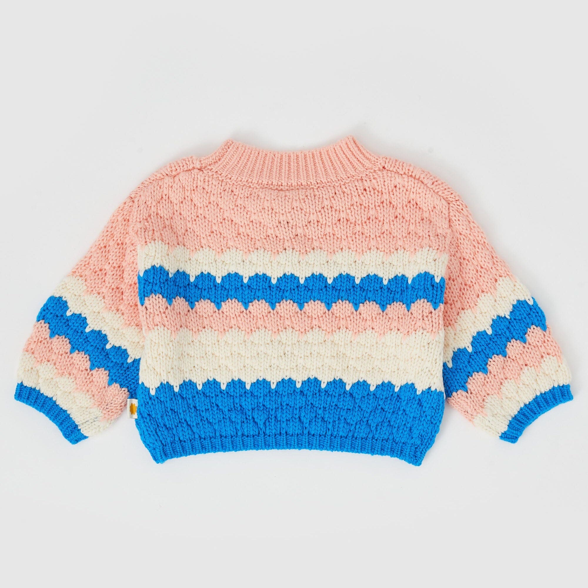 BILLIE BUBBLE KNIT JUMPER (TULIP LAKE)