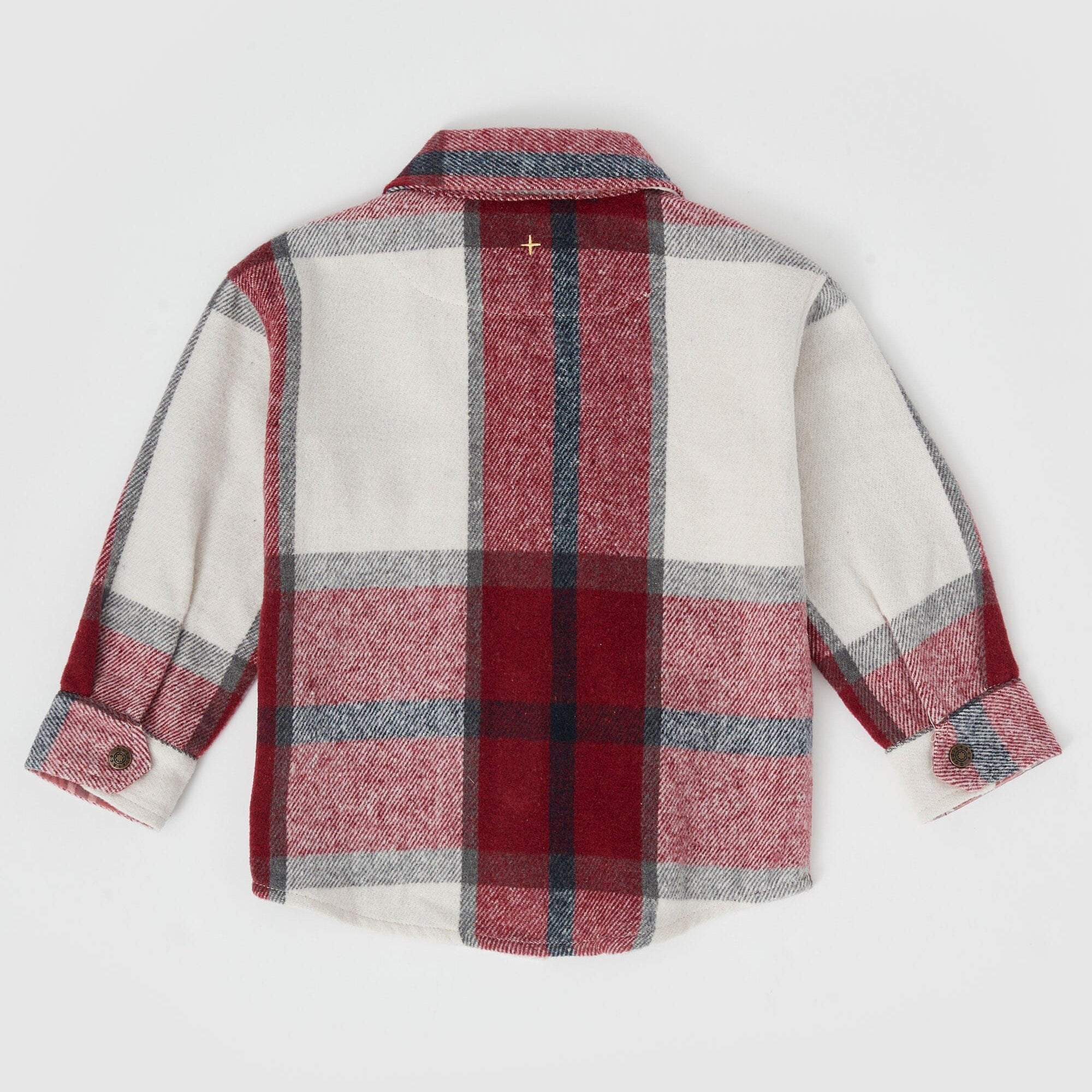ROWAN CHECK SHIRT (BURGUNDY/NAVY)