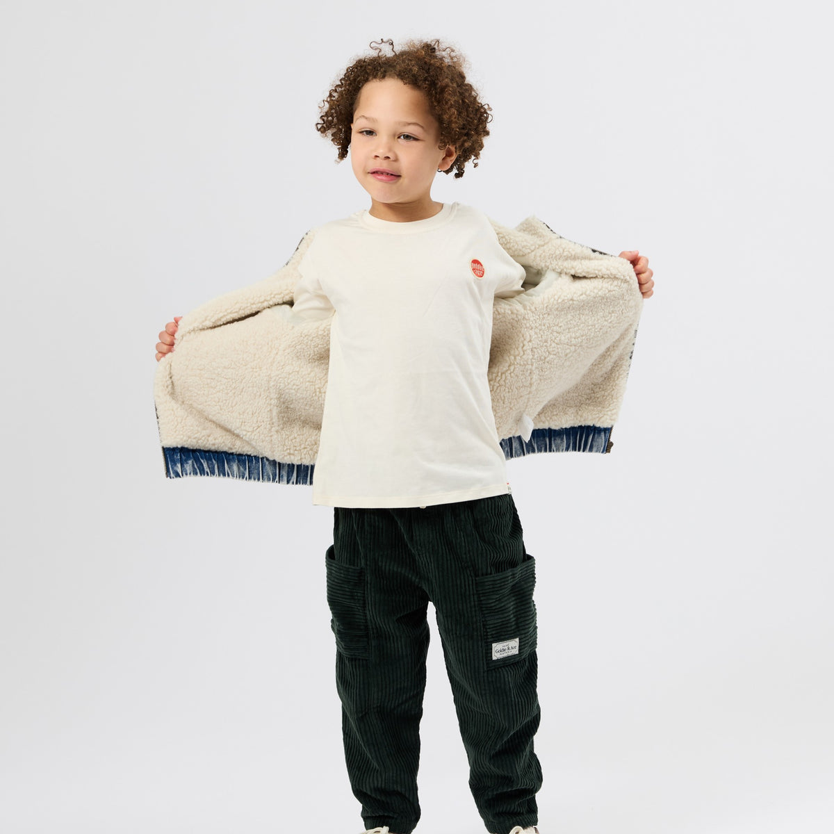 Ari Denim Sherpa Jacket