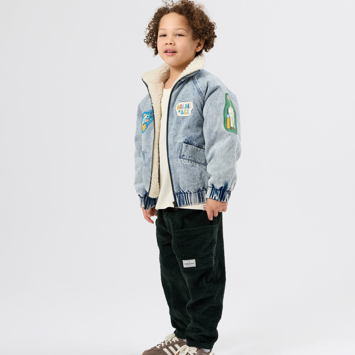 Ari Denim Sherpa Jacket