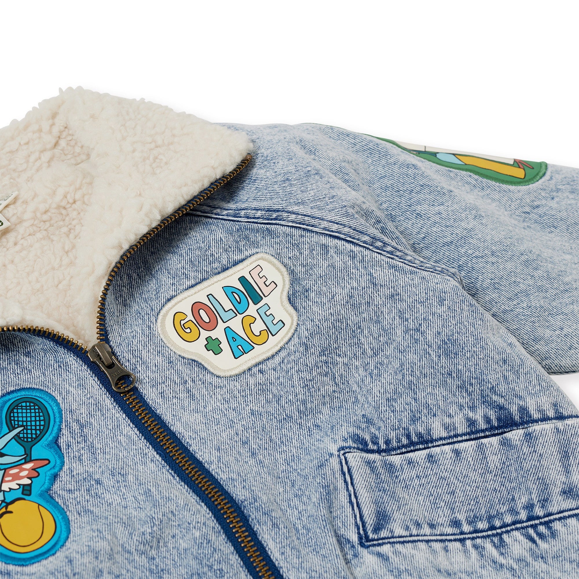 Ari Denim Sherpa Jacket