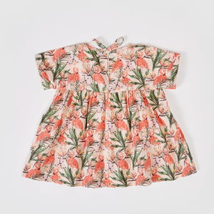 Lulu Dress (Flamingo Pink)