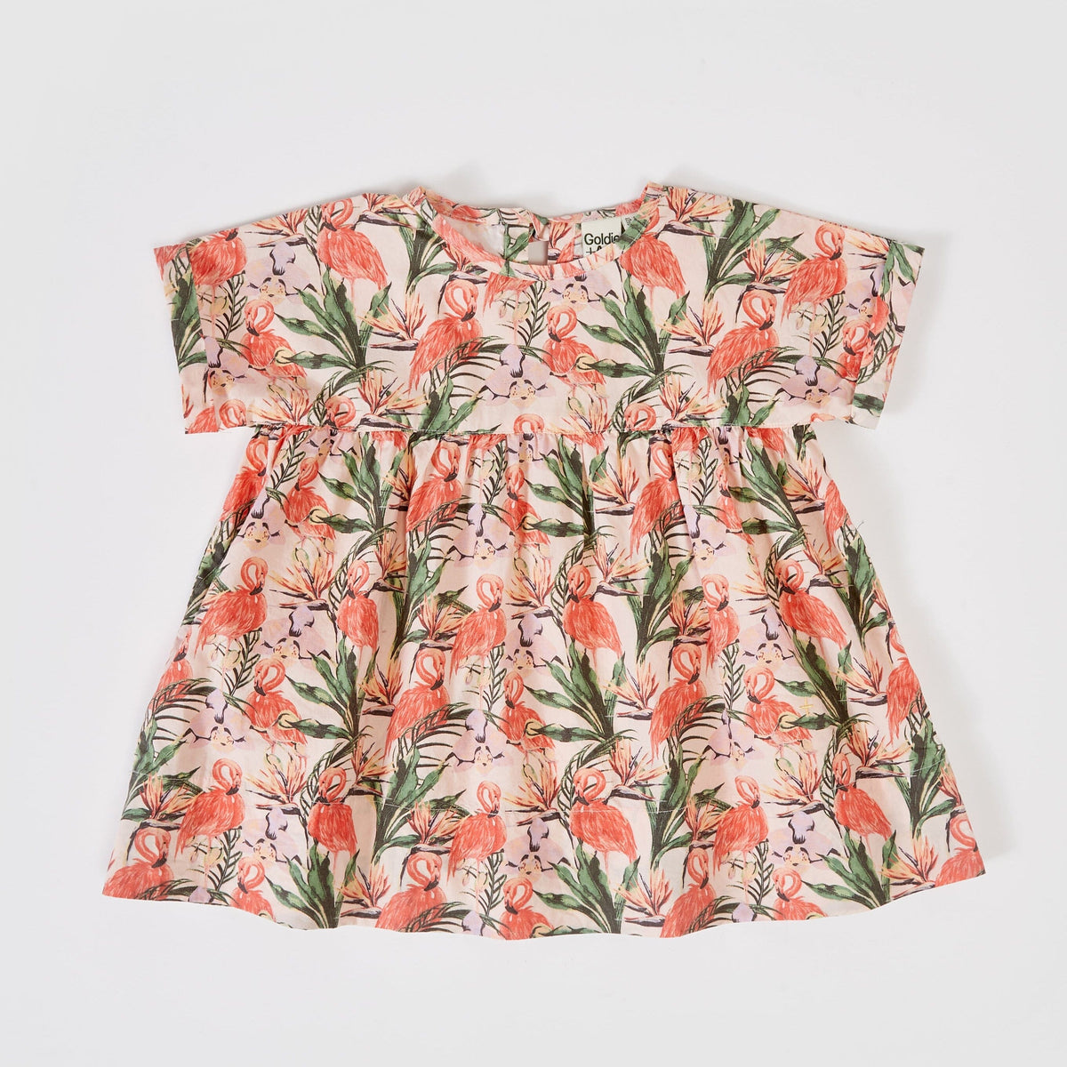 Lulu Dress (Flamingo Pink)