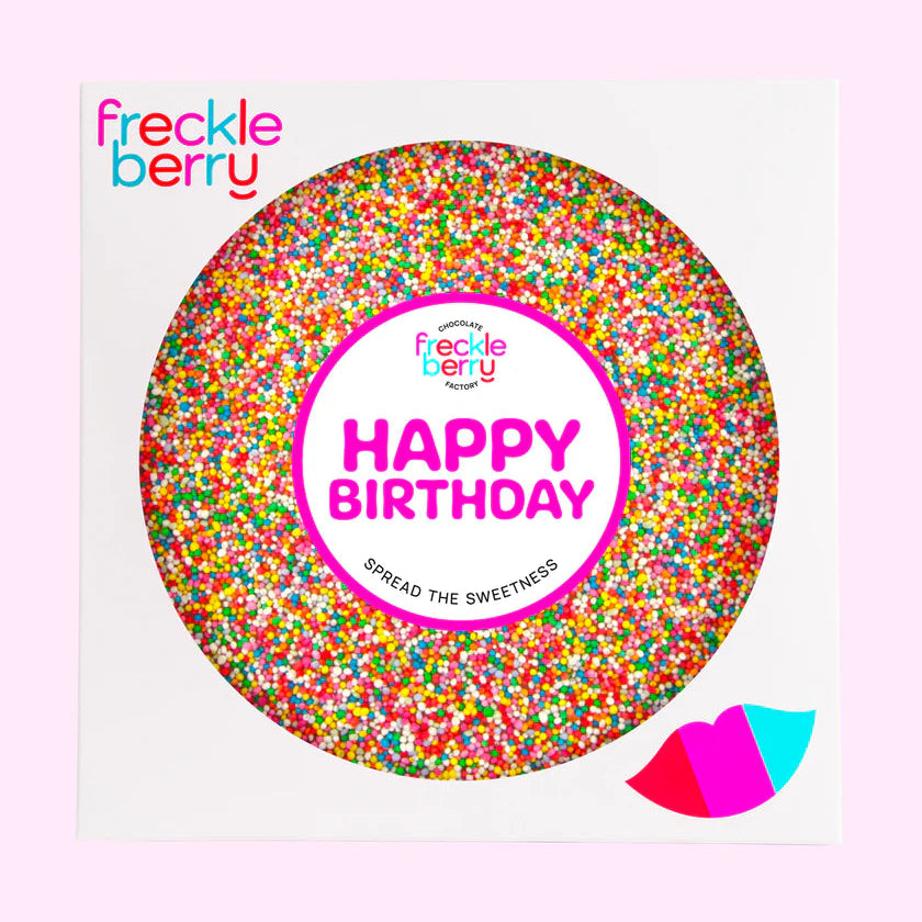 Giant Happy Birthday Freckle