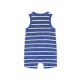 Nautical Peekaboo Hux Towelling Romper