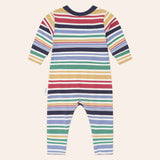 Rainbow Stripe Huxbear Romper