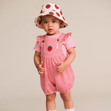 Strawberry Stripe Playsuit