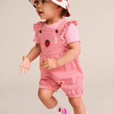 Strawberry Stripe Playsuit