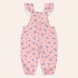 Hearts And Bows Frill Overalls