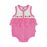 Berry Sweet Seersucker Romper