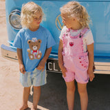 Berry Sweet Garmet Dye Shortall
