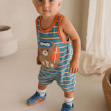 Snorkel Sitting Hux Stripe Romper