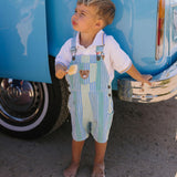 Beach Club Hux Variegated Stripe Shortall