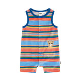 Hux Sunset Stripe Sleeveless Romper