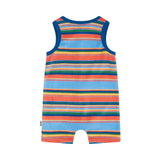 Hux Sunset Stripe Sleeveless Romper