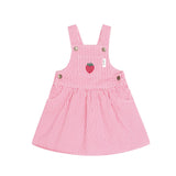 Strawberry Stripe Pinafore