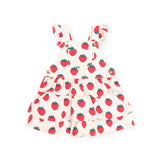 Strawberry Tiered Pinafore