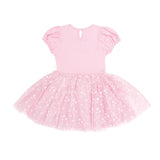 Magical Unicorn Puff Sleeve Tulle Dress