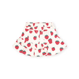 Strawberry Tiered Skirt