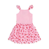 Icing-On-The-Cupcake Flocked Tulle Dress
