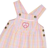 Seaside Rainbow Stripe Pinafore