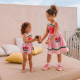 One-In-A-Melon Check Dress