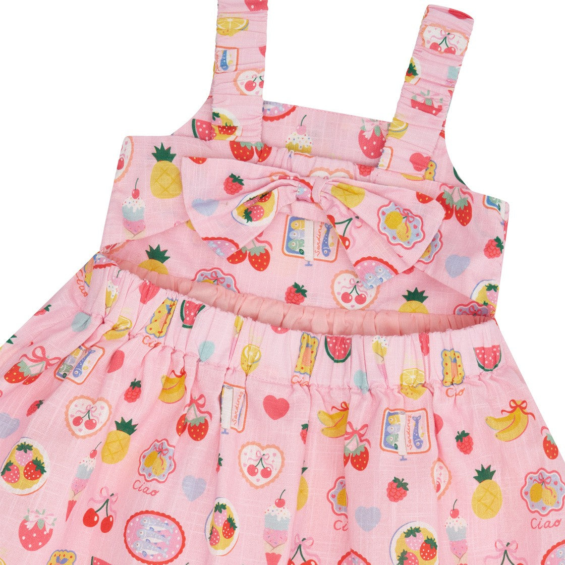 Beach Club Paradise Tie Dress