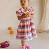 Watermelon Sugar Collar Dress