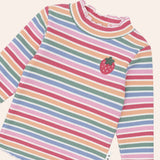 Tutti Frutti Stripe Rib Skivvy