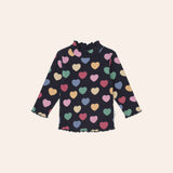 Multi Hearts Rib Skivvy