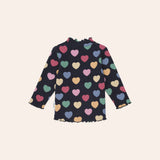 Multi Hearts Rib Skivvy