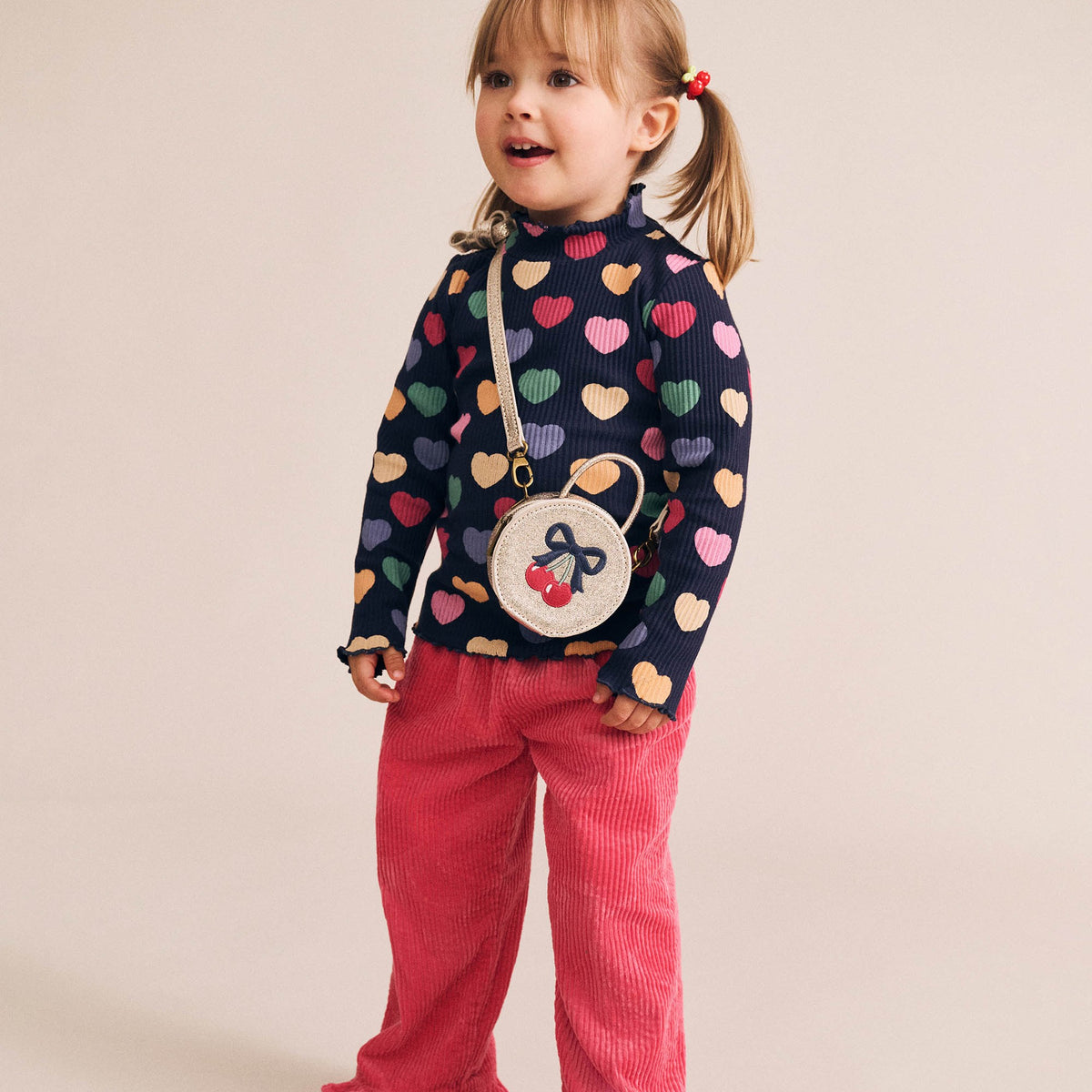 Multi Hearts Rib Skivvy