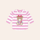 Varsity Huxette Stripe Top