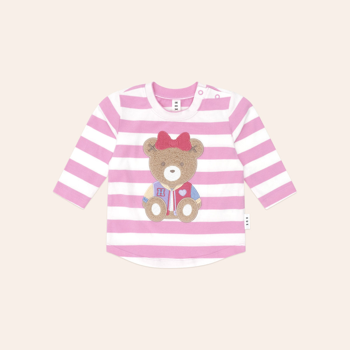 Varsity Huxette Stripe Top