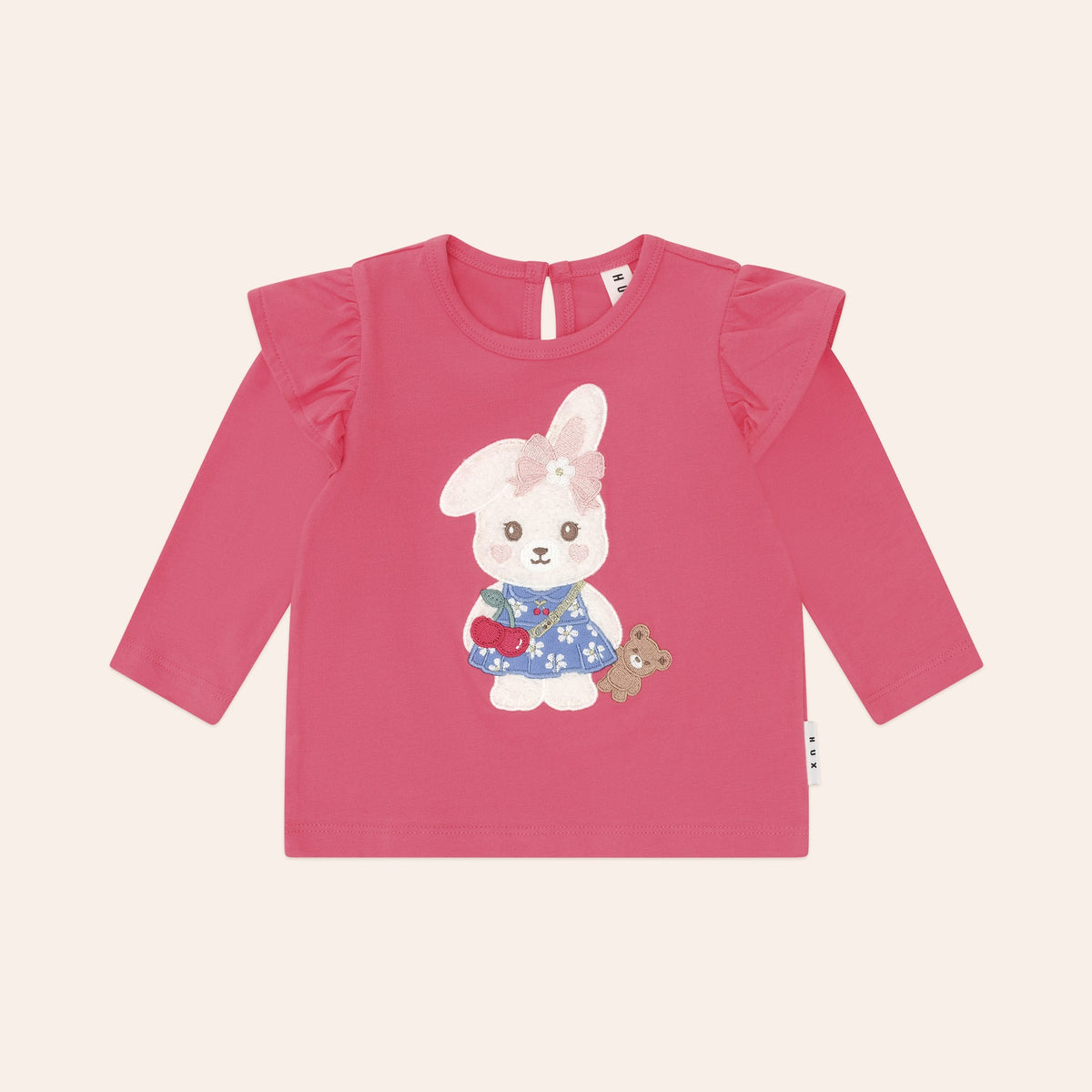 Flower Field Bunny Frill Top