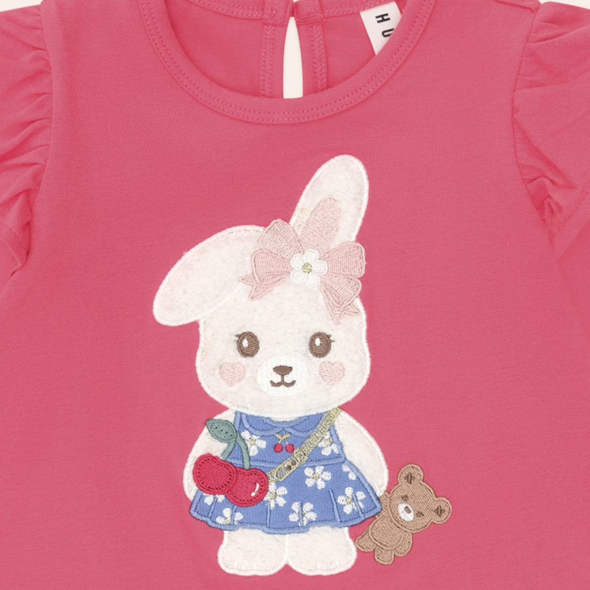 Flower Field Bunny Frill Top