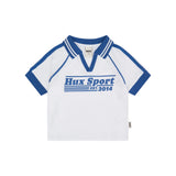 Hux Sport Drop Shoulder Raglan Polo
