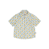 Pineapple Tile Short Sleeve Shirt