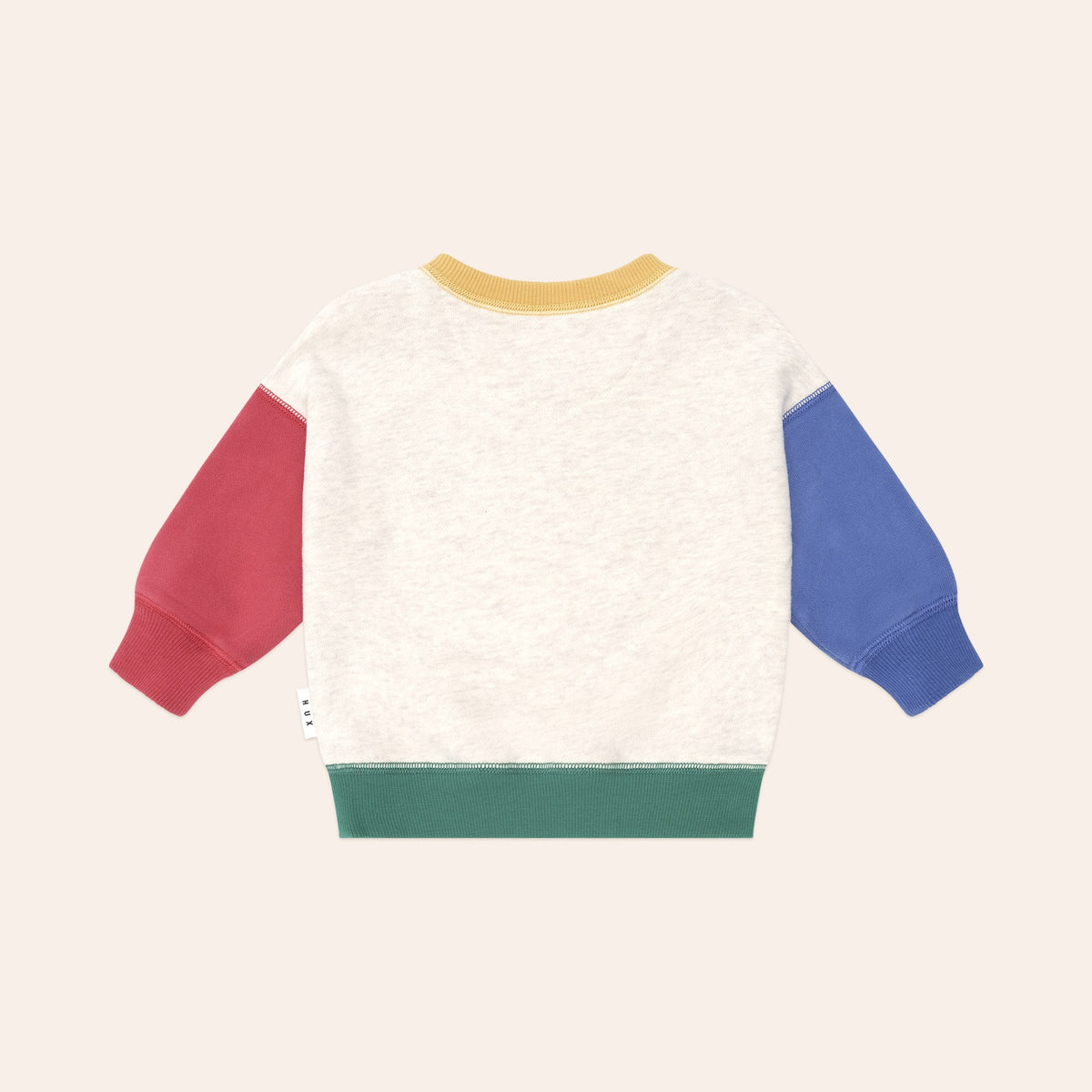 Furry Huxbear Colour Block Sweatshirt