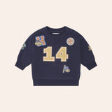 Collegiate Patches Sweatshirt
