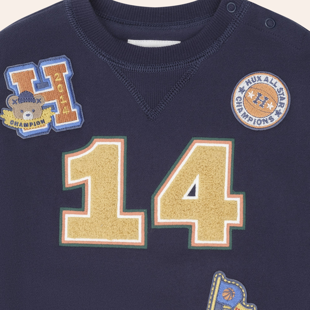 Collegiate Patches Sweatshirt