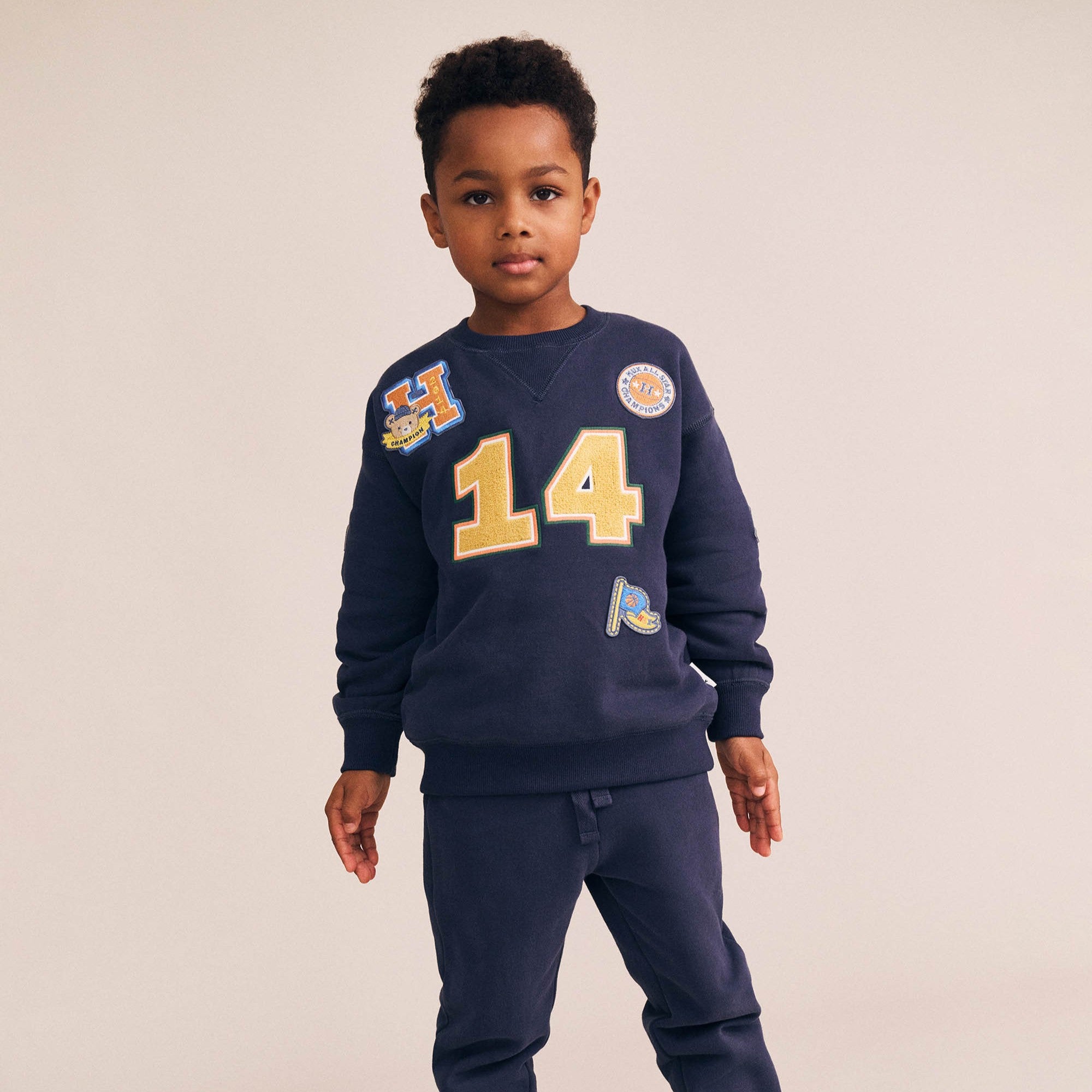 Collegiate Patches Sweatshirt