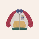 Hux Colour Block Zip Sweat