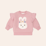Flower Field Bunny Sweatshirt