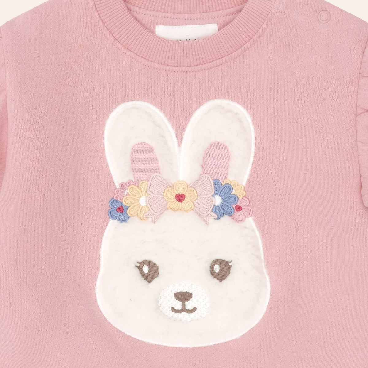 Flower Field Bunny Sweatshirt