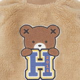 Varsity Hux Fur Jacket