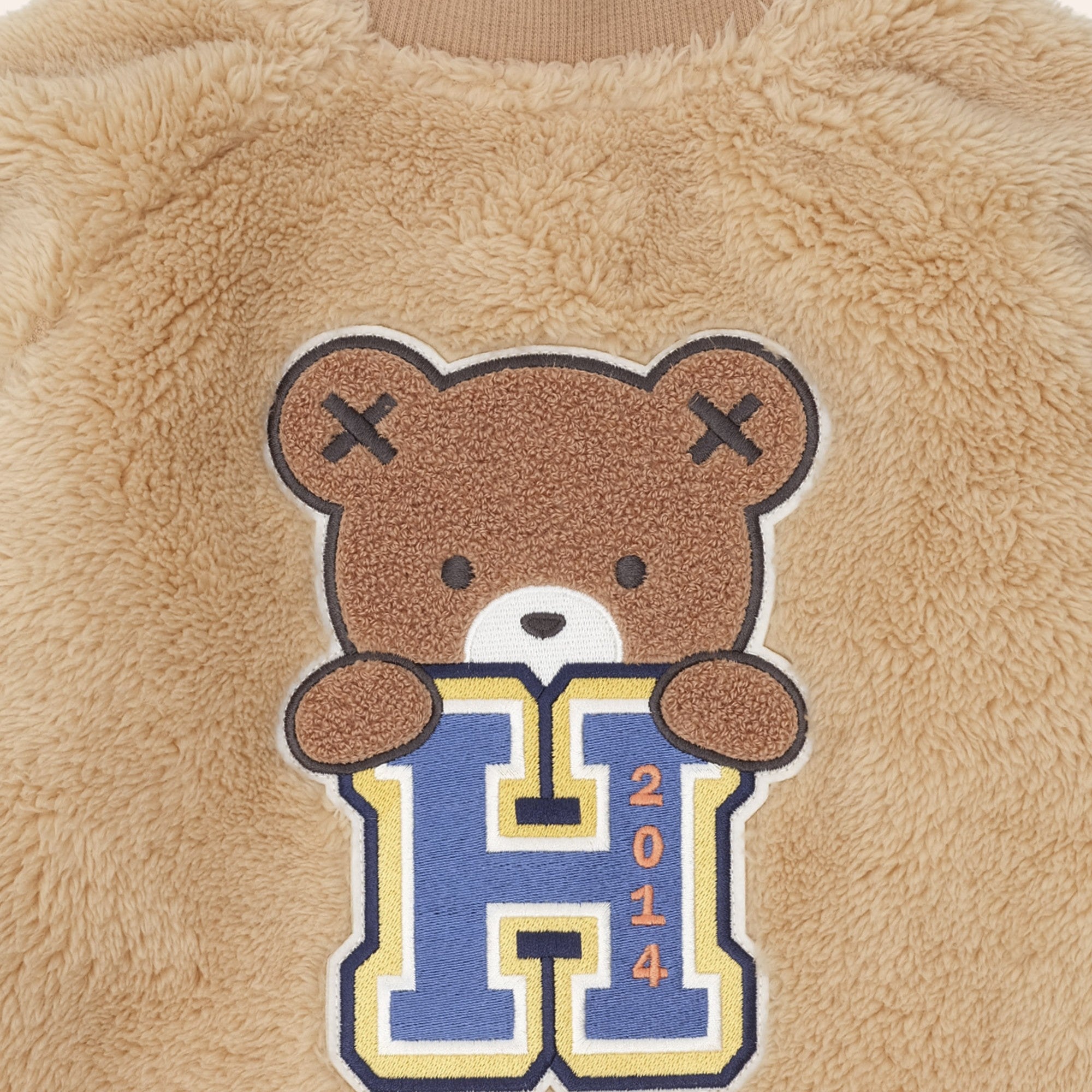 Varsity Hux Fur Jacket