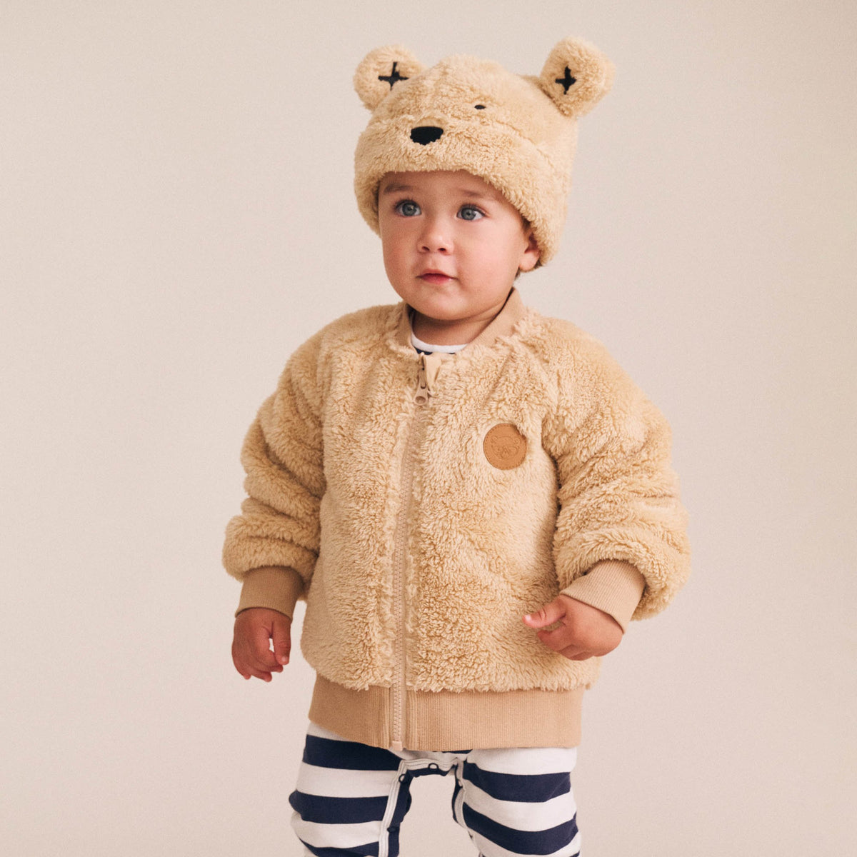 Varsity Hux Fur Jacket