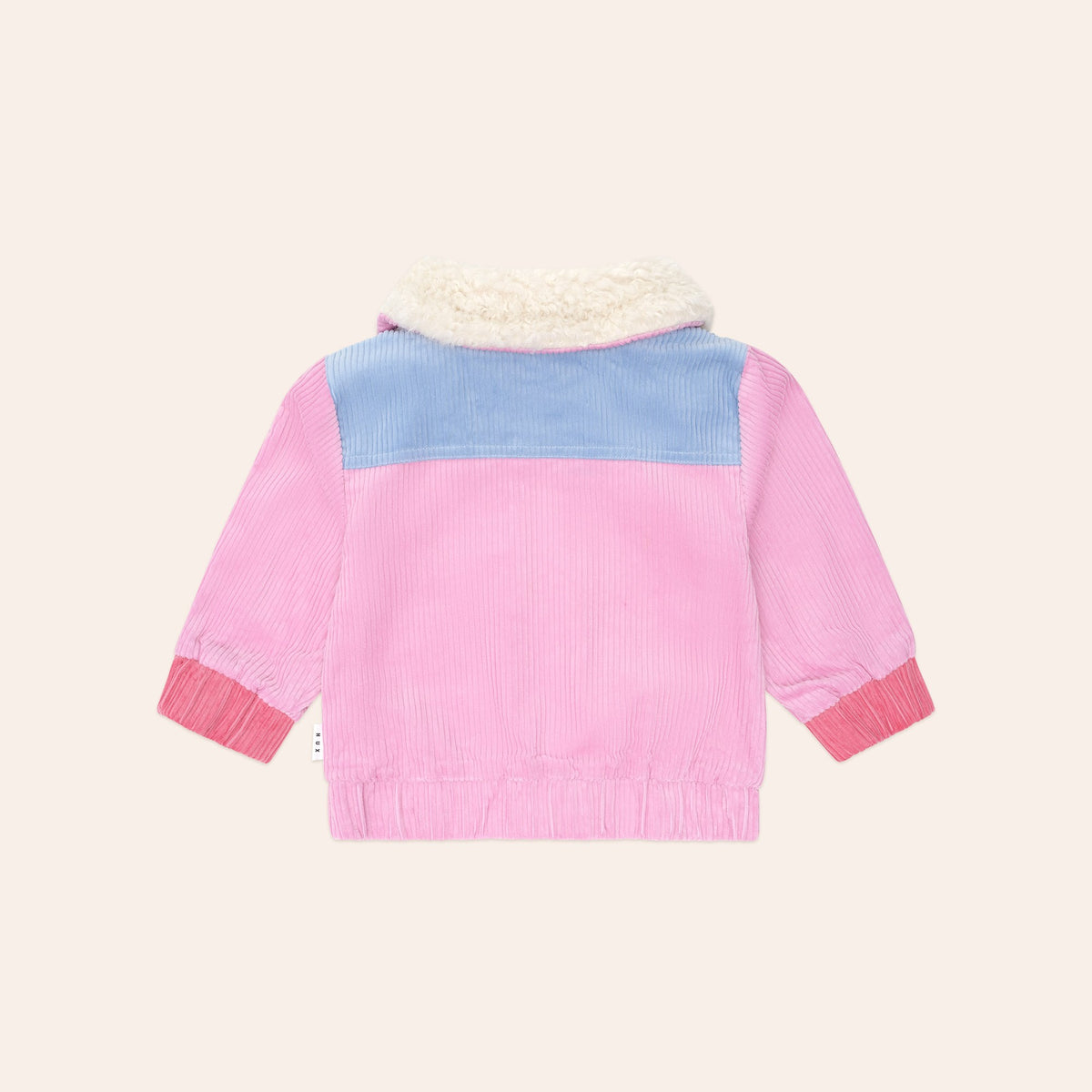 Colour Block Cord Jacket